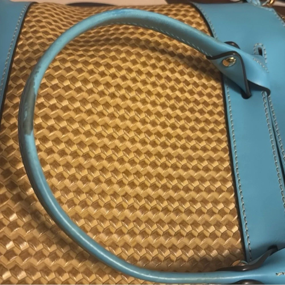 Dooney & Bourke Beacon Woven Domed Satchel - Picture 6 of 12